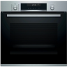 Духовой шкаф Bosch HBG5780S6 Serie 6, нержавеющая сталь, пиролитическая очистка, 71 л, 9 режимов, телескопические направляющие