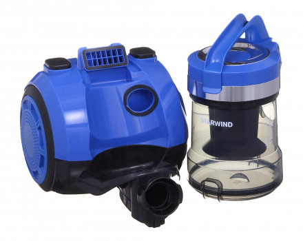 Пылесос StarWind SCV2220 (черный/синий)