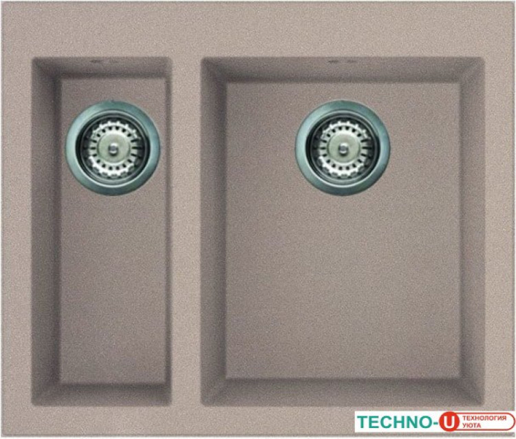 Кухонная мойка Elleci Quadra 150 Tortora G43