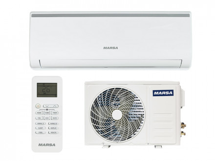 Cплит-система MARSA RK-12MTA4G/RK-12MTA4EG, 32 м², самоочистка внутреннего блока, осушение, режим &quot;I save&quot;