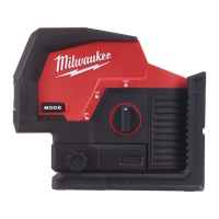 Линейно-точечный лазерный нивелир Milwaukee M12 CLLP-0C 4933478101