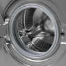 Стираьная машина БИРЮСА WM-SM712/08 M Металлик, 7 кг, 1200 об/мин, 12 программ, инверторная, с паром 