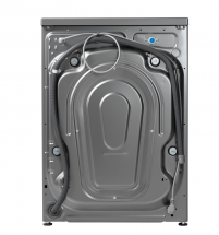 Стираьная машина БИРЮСА WM-SM712/08 M Металлик, 7 кг, 1200 об/мин, 12 программ, инверторная, с паром 