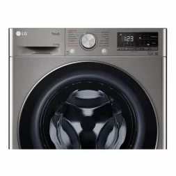 Стиральная машина с сушкой LG TW4V5EG2S, серебристая, 11/7 кг, 1400 об/мин, инверторная