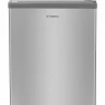 Однокамерный холодильник Hyundai CO1002 (серебристый), 66 л, внешнее покрытие-металл, размораживание - ручное, 44.5 см х 63 см х 51 см