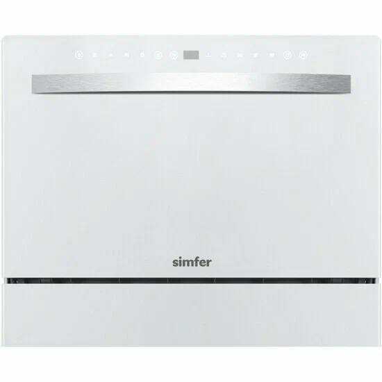 Посудомоечная машина настольная Simfer DCB6501, конденсационная, 5 программ, количество размещаемых комплектов 6