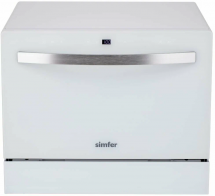Посудомоечная машина настольная Simfer DCB6501, конденсационная, 5 программ, количество размещаемых комплектов 6