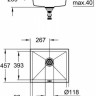 Кухонная мойка Grohe K700U 60-C 53.3/45.7 1.0 31654AT0 (серый гранит)