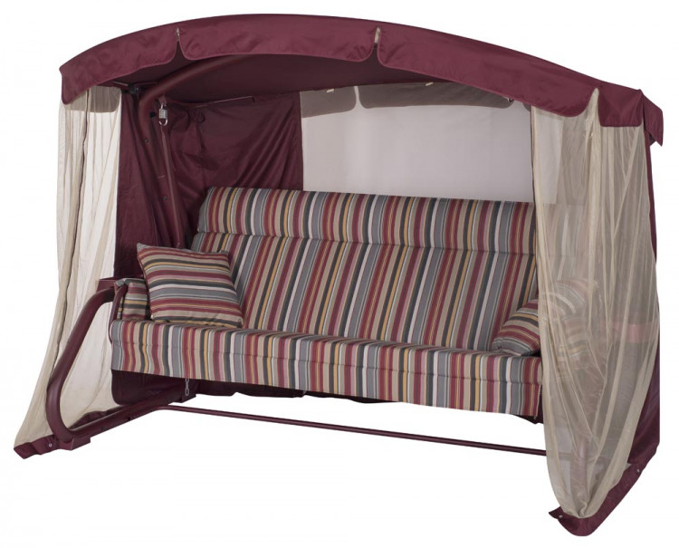 Садовые качели 4-местные Удачная мебель Империя A14R.003, до 450 кг