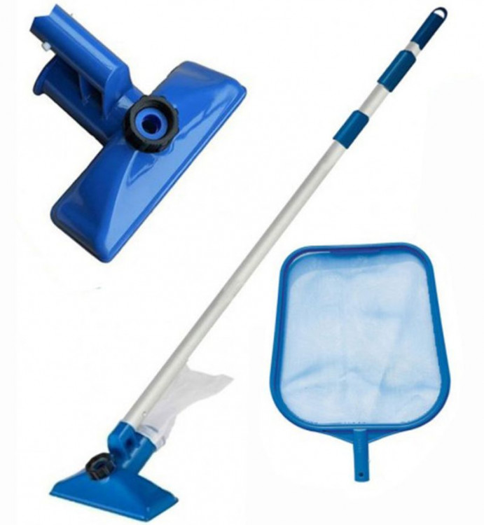 Комплект для очистки бассейна, с выдвижной рукояткой, INTEX 28002 109-256