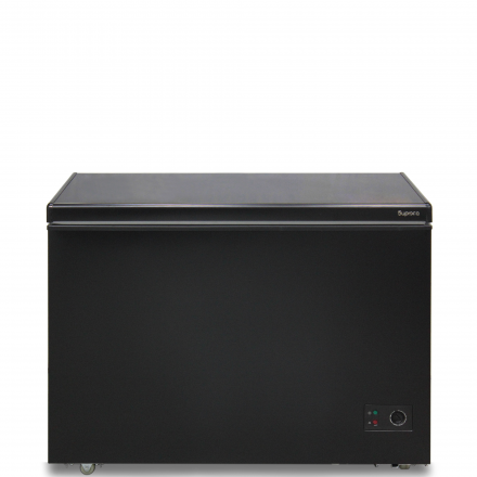 Морозильный ларь БИРЮСА B240KX 220л (ларь, глухая крышка) черный