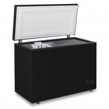 Морозильный ларь БИРЮСА B240KX 220л (ларь, глухая крышка) черный