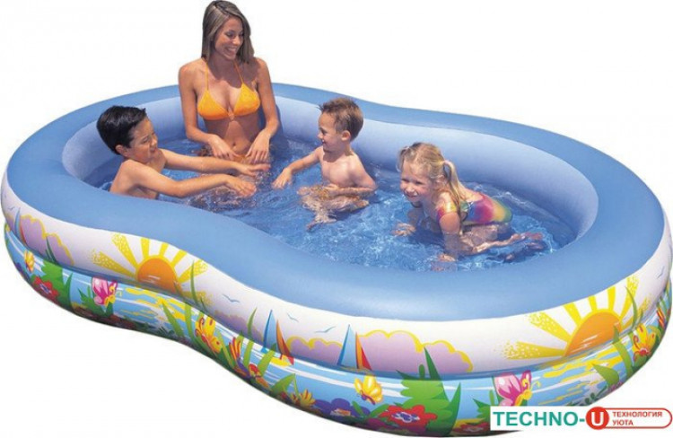 Надувной бассейн Intex Paradise 262x160x46 (56490)