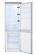 Холодильник Don R-290 МI, 296 л, внешнее покрытие-пластик, размораживание - ручное, 58 см х 171 см х 61 см 