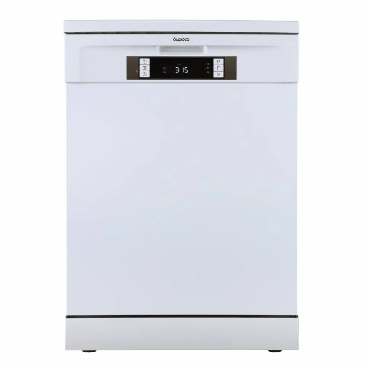 Посудомоечная машина Бирюса DWF-614/6 W,  A++, управление электронное, конденсационная, полноразмерная, количество комплектов	14