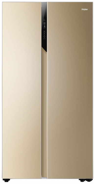 Холодильник Side-by-Side Haier HRF-541DG7RU, золотой