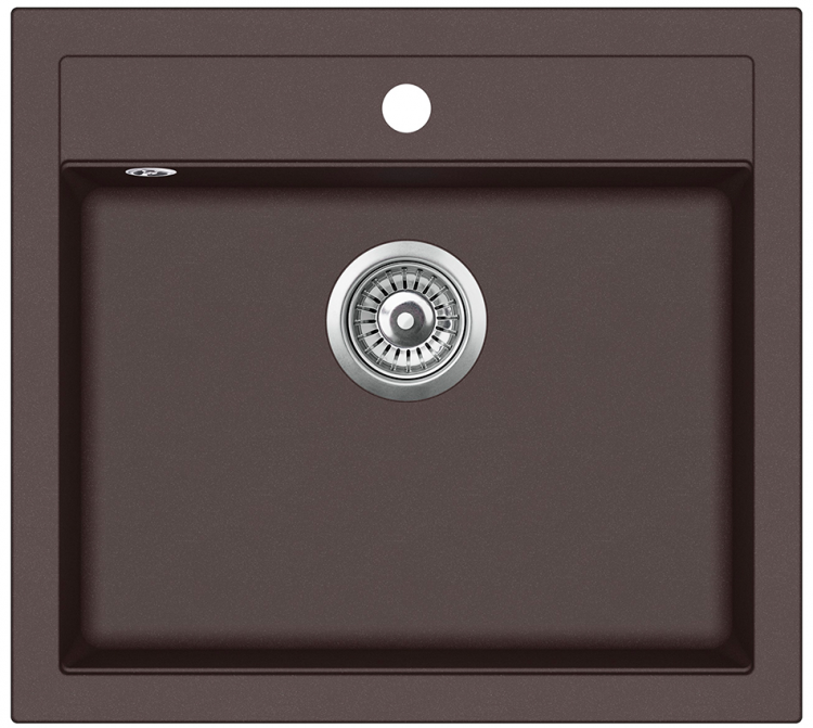 Кухонная мойка Aquasanita Quadro SQQ100W (cerrus 120)