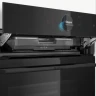 Духовой шкаф электрический встраиваемый Bosch HRG978NB1 Serie 8, чёрный, пиролитическая очистка, 71 л, 22 режима, с паром, телескопические направляющие