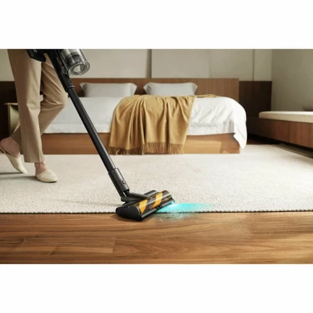 Вертикальный пылесос Dreame Z40 Station, вертикальная парковка, управление мощностью на рукоятке