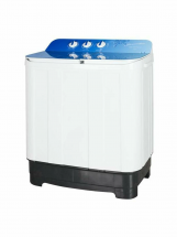 Стиральная машина БЕЛОСНЕЖКА BRP700WG-01, 2 бака, с отжимом, с центрифугой, активаторная, 7 кг, белая, синяя