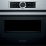 Электрический духовой шкаф Bosch CMG633BS1, чёрный/серебристый