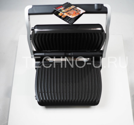 Гриль Tefal Optigrill+ GC712, стальной