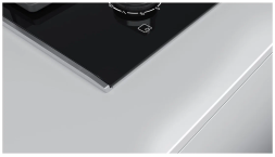 Газовая варочная панель Bosch PRB3A6B70, цвет панели черный, цвет рамки серебристый