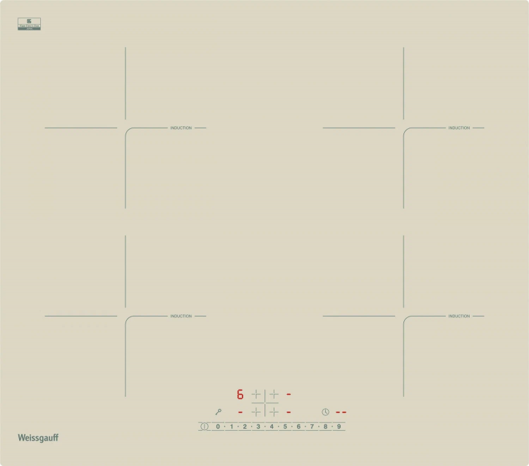 Индукционная варочная панель WEISSGAUFF HI 640 GSC