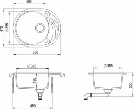 Кухонная мойка Aquasanita Clarus SR102AW (alba 710)