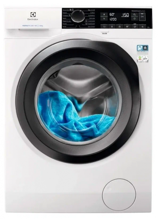 Стиральная машина Electrolux EW7FN248S PerfectCare 700, белая, 8 кг, инверторная, 14 программ