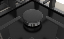 Газовая варочная панель Bosch PPP6B1B90R, чугунные решетки, автоматический электроподжиг, гГаз-контроль конфорок