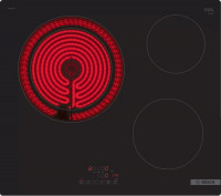Электрическая варочная панель Bosch PKK611BB2E на 3 конфорки, шириной 59.2 см, черный