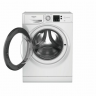 Стиральная машина HOTPOINT NUS 5015 S RU, Белый, 5кг, 1000об/мин, с фронтальной загрузкой, 16 программ