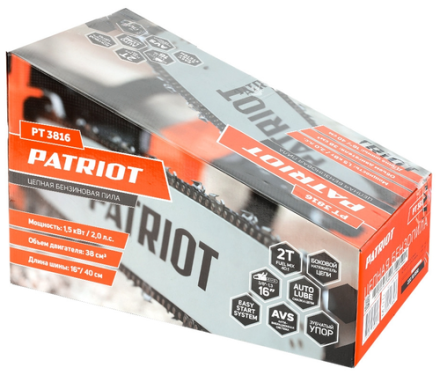 Бензопила Patriot PT 3816 220105510