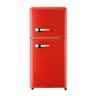 Холодильник HARPER HRF-T120M RED двухкамерный, 118 л, A+, красный