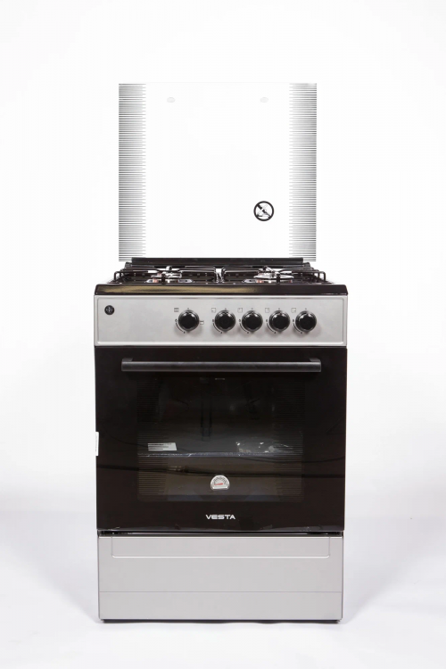 Газовая плита VESTA Bergamo VGG 10-G Серый ГК