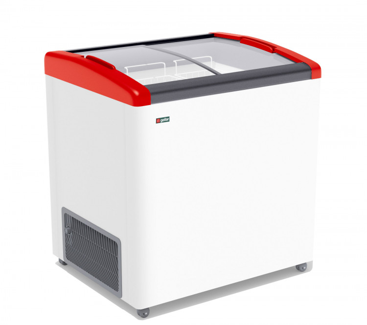Морозильный ларь Gellar FG 275 E красный