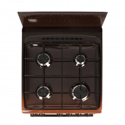 Комбинированная плита Gefest 5102-01 0339, 4 газовые конфорки, духовка электрическая, газ контроль горелок, 60 л