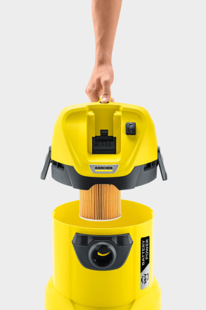 Аккумуляторный хозяйственный пылесос KARCHER WD 3 Battery, 1.629-910.0