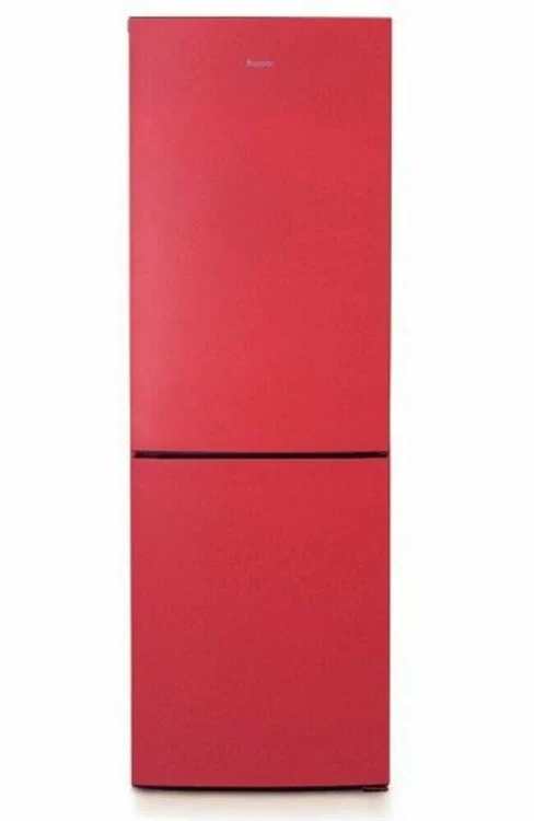 Холодильник Бирюса H6149 красный, 325 л, внешнее покрытие-металл, размораживание - ручное, 60 см х 207 см х 62.5 см