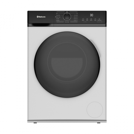 Стиральная машина SAKURA SA-8204W белый/черный, 6 кг, 1200 об/мин, с паром 