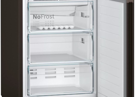 Холодильник BOSCH KGN39XD20R, двухкамерный, темно-коричневый
