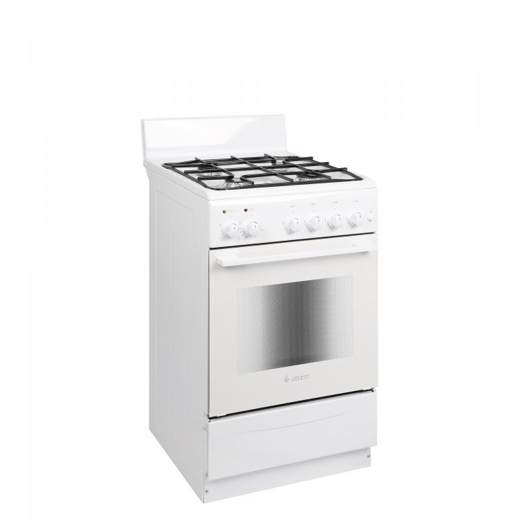 Плита GEFEST ПГЭ 5102-01 0337, комбинированная, 4 газовые конфорки, электрическая духовка, электроподжиг, 60 л