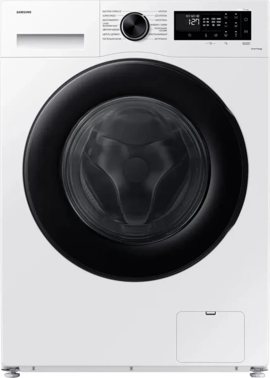 Cтиральная машина Samsung WW11CGC04CAELP, белая, 11кг, 1400об/мин, инверторная, с фронтальной загрузкой, с паром