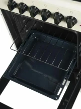 Кухонная плита MIU 5015 ERP ГК LUX с электродуховкой (бежевая)
