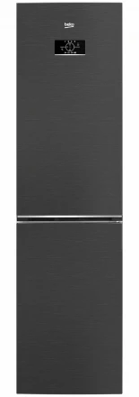 Холодильник BEKO B3R0CNK332HXBR, 300 л, внешнее покрытие-металл, размораживание - No Frost, дисплей, 54 см х 201 см х 60 см