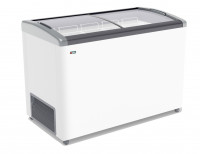 Морозильный ларь Gellar FG 475 E серый, стекло