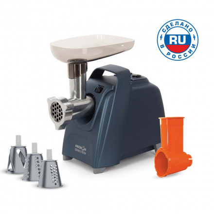Мясорубка Аксион М 61.03 темно-синий