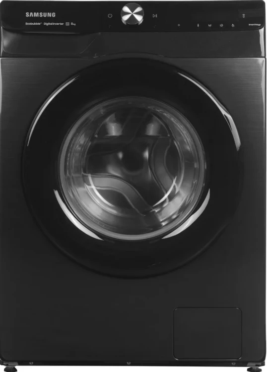 Стиральная машина Samsung WW80AG6S28ABLP, с фронтальной загрузкой, с паром, 8кг, 1200об/мин, инверторная