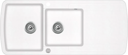 Кухонная мойка Aquasanita Lira SQL201AW (alba 710)